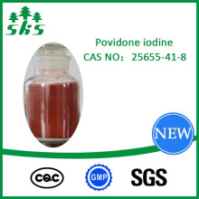 Povidona yodo Pimienta de color castaño rojizo CAS: 25655-41-8 PVP Top Grade